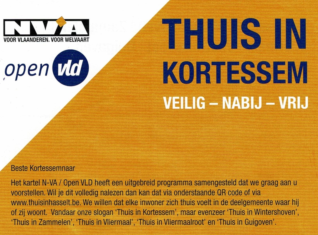 VEILIG - NABIJ - VRIJ